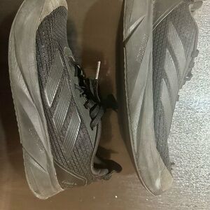 Kids Adidas Black Running Shoes